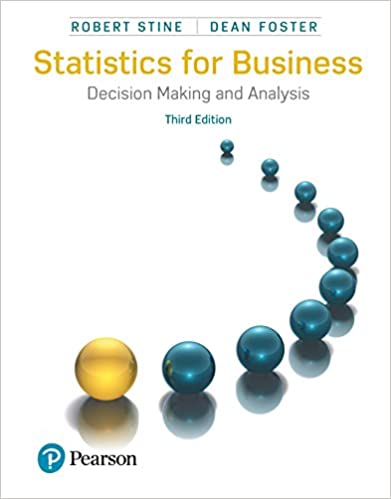 Statistics for Business: Decision Making and Analysis (3rd Edition) - Orginal Pdf